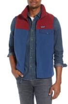 Men's Patagonia Synchilla Snap-t Zip Fleece Vest, Size - Grey