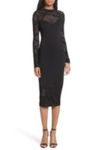 Women's Milly Fractured Pointelle Body-con Dress