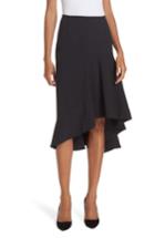 Women's Boss Melepia Asymmetrical Faux Wrap Skirt - Blue
