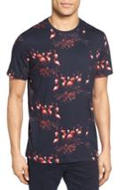 Men's Ted Baker London Poket Flamingo Print T-shirt
