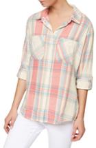 Women's Sanctuary The Steady Boyfriend Shirt, Size - Green