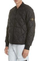 Men's Stone Island Quilted Jacket - Black