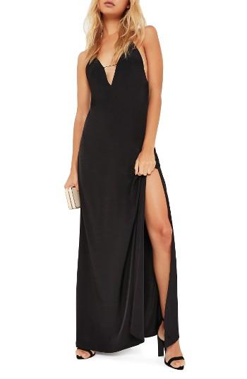 Women's Missguided Maxi Dress Us / 6 Uk - Black