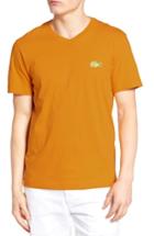 Men's Lacoste Solid V-neck T-shirt
