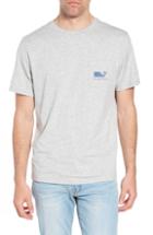 Men's Vineyard Vines Whale Crewneck T-shirt, Size - Grey