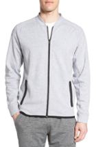 Men's Zella Knit Bomber Jacket - Grey