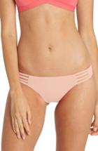 Women's Billabong Sol Searcher Tropic Cheeky Bikini Bottoms - Pink