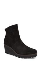 Women's Gabor Wedge Bootie M - Burgundy
