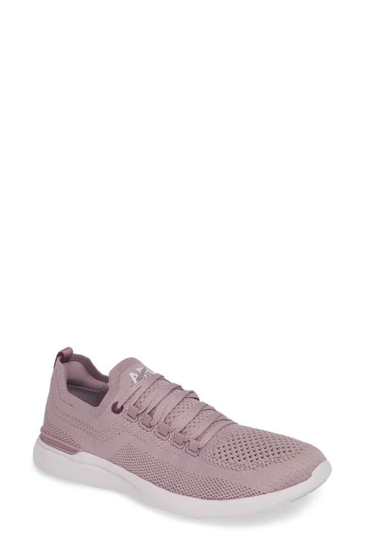 Women's Apl Techloom Breeze Knit Running Shoe B - Purple