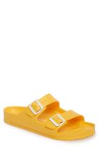 Men's Birkenstock 'essentials - Arizona Eva' Waterproof Slide Sandal -11.5us / 44eu D - Yellow