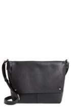Treasure & Bond Nevyn Leather Messenger Bag - Black