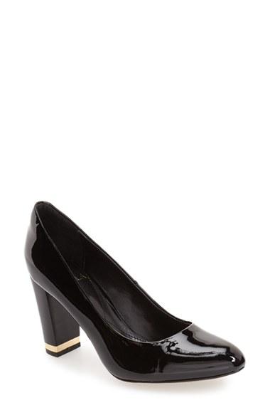 Women's Isola 'eleni Ii' Block Heel Pump M - Black