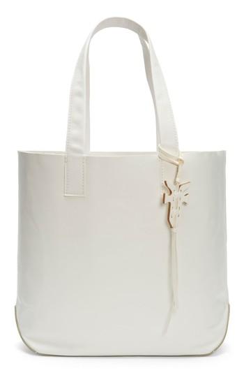 Frye Carson Leather Tote - White