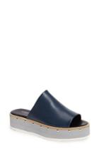 Women's Charles David Float Slide Sandal M - Blue
