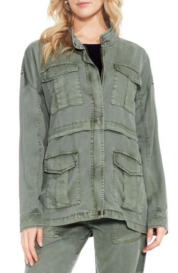 Women's Two By Vince Camuto Twill Cargo Jacket - Green
