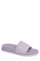 Men's Calvin Klein Mackee Slide Sandal M - Purple