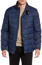 Men's Cole Haan Box Quilted Jacket - Blue
