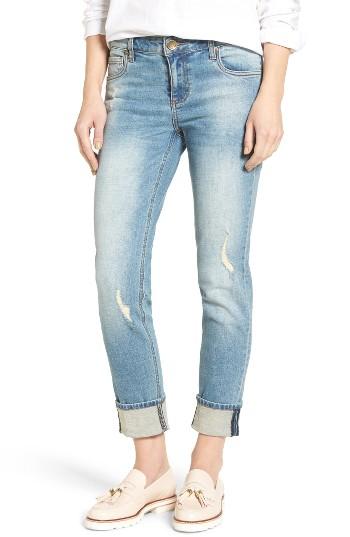 Women's Kut From The Kloth Catherine Boyfriend Jeans - Blue