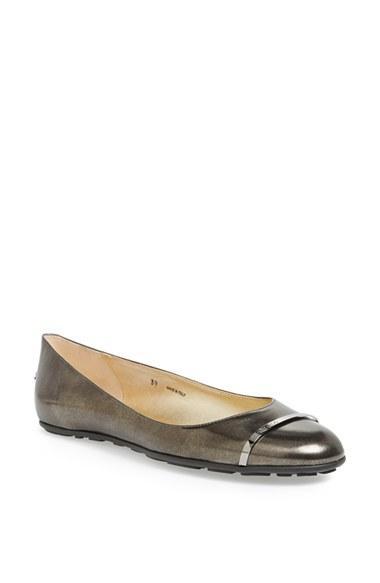 Jimmy Choo 'wicker' Flat Anthracite