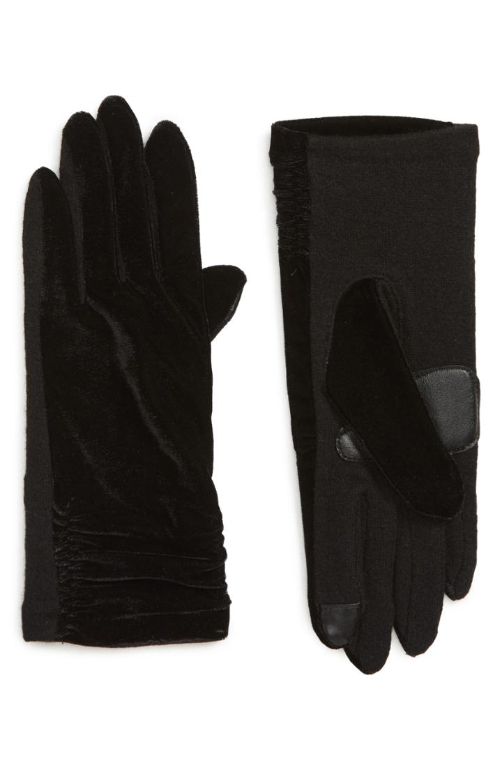 Women's Echo Radhika Vevlet Touch Gloves - Black