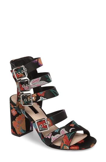 Women's Topshop Nova Sandal .5us / 38eu - Black