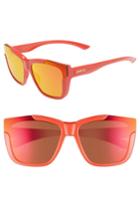 Women's Smith Dreamline 62mm Butterfly Chromapop(tm) Polarized Sunglasses - Rise/ Siren Red