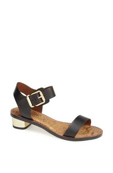 Sam Edelman 'trina' Sandal Black Leather
