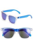Men's Sunski Original 53mm Polarized Sunglasses - Clear / Blue