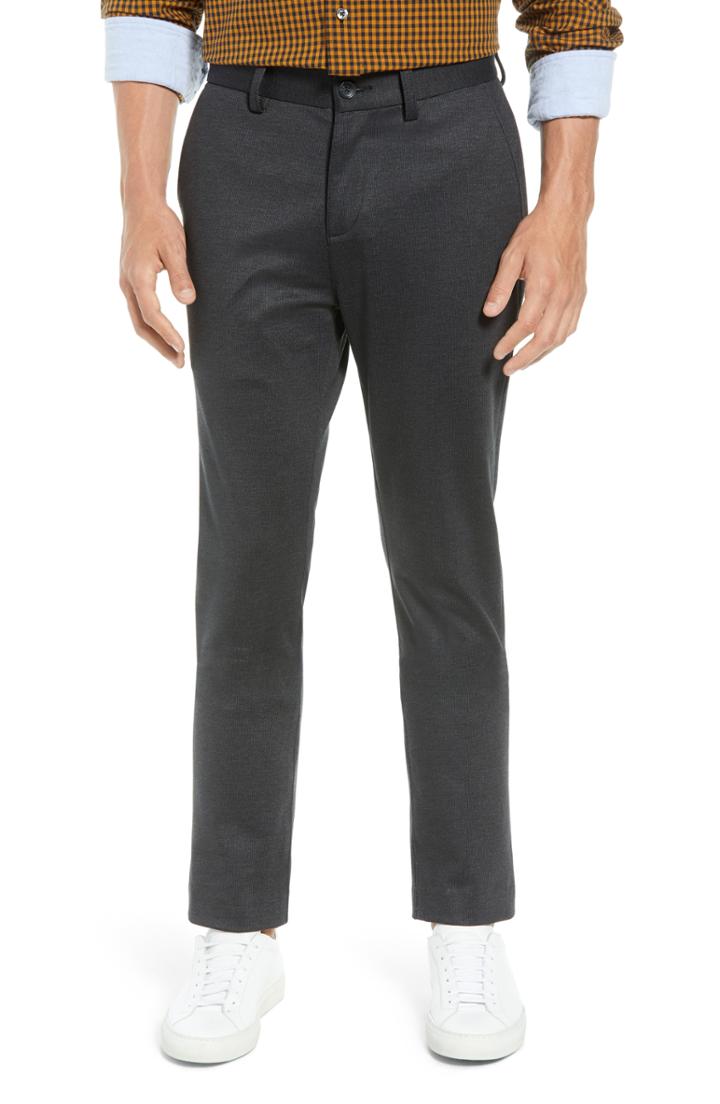 Men's Ben Sherman Slim Fit Ponte Knit Trousers