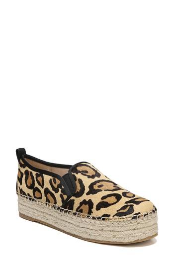 Women's Sam Edelman 'carrin' Espadrille Flat .5 M - Brown