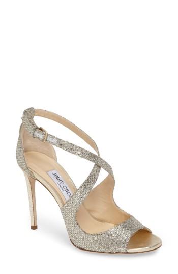 Women's Jimmy Choo Emily Sandal .5us / 36.5eu - Beige