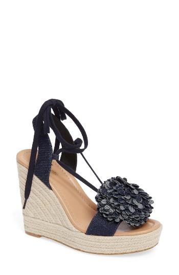 Women's Kate Spade New York Daisy Wedge Sandal M - Blue