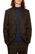 Men's Topman Classic Fit Check Suit Jacket
