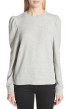 Women's Stella Mccartney Puff Shoulder Sweater Us / 44 It - Grey