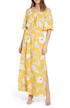 Women's Codexmode Smocked Off The Shoulder Dress - Yellow