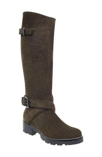Women's Marc Fisher D Misty Knee High Boot, Size 6 M - Green