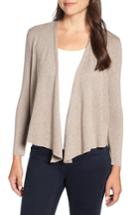 Women's Nic+zoe 4-way Convertible Lightweight Cardigan - Beige