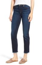 Women's 7 For All Mankind Roxanne Frayed Ankle Slim Jeans - Blue