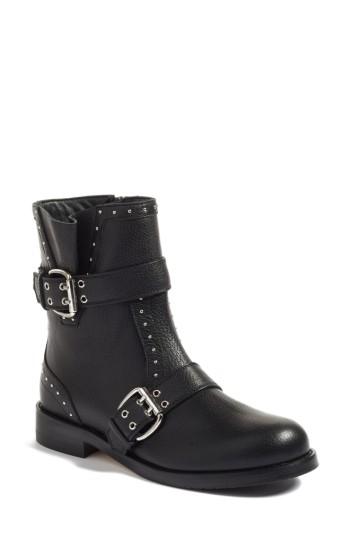 Women's Jimmy Choo Blyss Combat Boot .5us / 35.5eu - Black