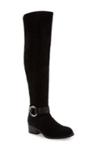 Women's Frye Kristen Harness Over The Knee Boot .5 M - Black
