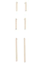 Women's Bp. 3-pack Mini Bar Earrings