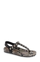 Women's Pedro Garcia Athena Spike Thong Sandal Us / 37eu - Black