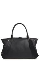 Akris Small Aimee Convertible Calfskin Satchel -