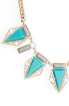 Women's Adia Kibur Triangle Stone Necklace