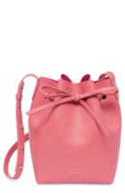 Mansur Gavriel Mini Leather Bucket Bag -