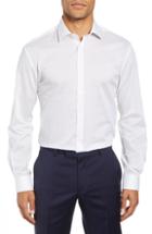 Men's John Varvatos Star Usa Slim Fit Dot Dress Shirt .5l - Blue