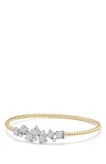 Women's David Yurman Precious Chatelaine Bracelet With Diamonds In 18k Gold