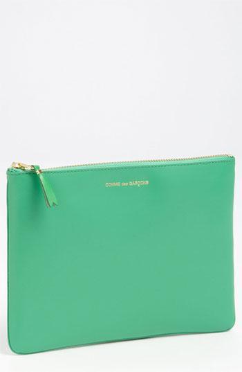 Comme Des Garcons 'large' Classic Pouch