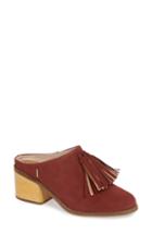 Women's Toms Leila Tassel Mule .5 B - Brown