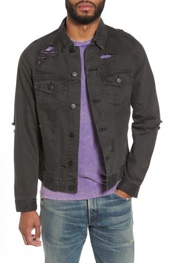 Men's Nxp Norge Denim Jacket - Black